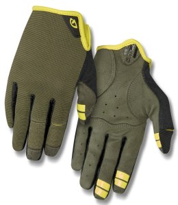 Rękawiczki męskie GIRO DND długi palec olive roz. XXL (obwód dłoni od 267 mm / dł. dłoni od 211 mm)