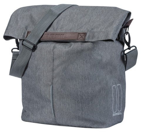 Sakwa miejska pojedyncza BASIL CITY SHOPPER 14-16L, Hook On System, grey melee (NEW) Sakwa miejska pojedyncza BASIL CITY SHOPPER 14-16L, Hook On System, grey melee (NEW)