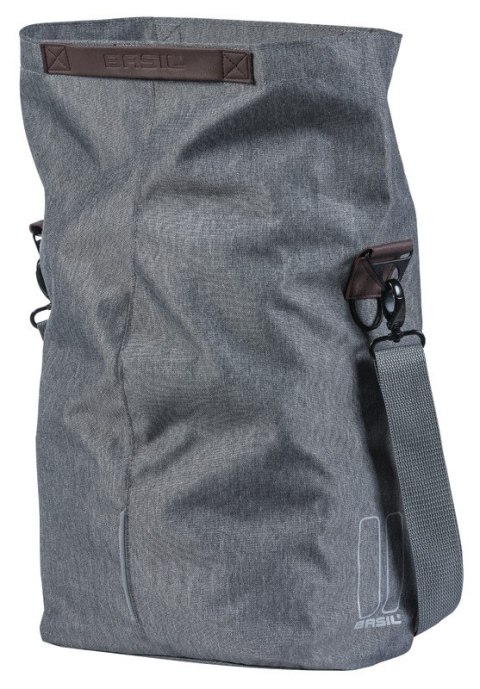 Sakwa miejska pojedyncza BASIL CITY SHOPPER 14-16L, Hook On System, grey melee (NEW) Sakwa miejska pojedyncza BASIL CITY SHOPPER 14-16L, Hook On System, grey melee (NEW)