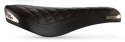 Siodło SELLA ITALIA TURBO BONNIE, FeC Alloy Rail, Skórzane, 367g, Czarne (NEW)