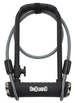 Zapięcie rowerowe ONGUARD PitBull DT X-SERIES 8005 U-LOCK - 14mm 115mm 230mm - 5 x Klucze z kodem + linka 10mm 120cm (NEW)