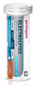 Elektrolity SPONSER ELECTROLYTES TABS Red Orange tabletki (pudełko 12szt x 10 tabletek) (NEW).