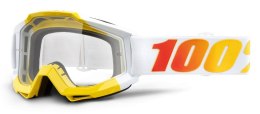 Gogle 100% ACCURI ASTRA (Szyba Przezroczysta Anti-Fog, LT 88%-92%) (WYPRZEDAŻ -50%)
