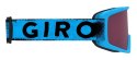 Gogle GIRO BLOK MTB blue hypnotic (Szyba Niebieka Lutrzana VIVID-Carl Zeiss TRAIL + Szyba Przeźroczysta 99% S0) (DWZ) (WYPRZEDAŻ