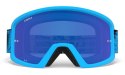 Gogle GIRO BLOK MTB blue hypnotic (Szyba Niebieska Lustrzana COBALT BLUE S3 0,8-18% + Szyba Przeźroczysta S0 99%) (DWZ) (WYPRZED