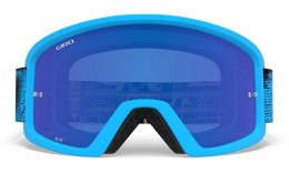 Gogle GIRO BLOK MTB blue hypnotic (Szyba Niebieska Lustrzana COBALT BLUE S3 0,8-18% + Szyba Przeźroczysta S0 99%) (DWZ) (WYPRZED