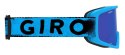 Gogle GIRO BLOK MTB blue hypnotic (Szyba Niebieska Lustrzana COBALT BLUE S3 0,8-18% + Szyba Przeźroczysta S0 99%) (DWZ) (WYPRZED