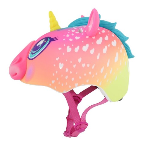 Kask dziecięcy juniorski RASKULLZ SUPER RAINBOW CORN roz. S CHILD FS 5+ (50-54 cm) (NEW) Kask dziecięcy juniorski RASKULLZ SUPER RAINBOW CORN roz. S CHILD FS 5+ (50-54 cm) (NEW)