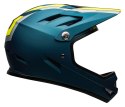 Kask full face BELL SANCTION agility matte blue hi-viz roz. XS (48-51 cm)