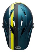 Kask full face BELL SANCTION agility matte blue hi-viz roz. S (52-54 cm)