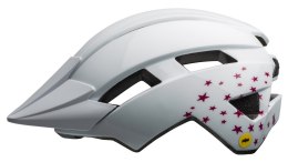 Kask juniorski BELL SIDETRACK II stars gloss white roz. Uniwersalny (50-57 cm) (NEW).