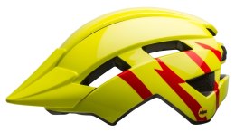 Kask juniorski BELL SIDETRACK II strike gloss hi-viz red roz. Uniwersalny (50-57 cm) (NEW).