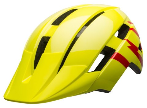 Kask juniorski BELL SIDETRACK II strike gloss hi-viz red roz. Uniwersalny (50-57 cm) (NEW). Kask juniorski BELL SIDETRACK II strike gloss hi-viz red roz. Uniwersalny (50-57 cm) (NEW).