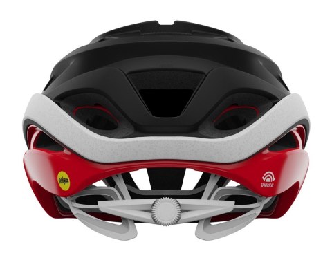 Kask szosowy GIRO HELIOS SPHERICAL MIPS matte black red roz. M (55-59 cm) (NEW) Kask szosowy GIRO HELIOS SPHERICAL MIPS matte black red roz. M (55-59 cm) (NEW)