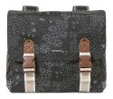 Sakwa miejska podwójna BASIL BOHEME DOUBLE PANNIER BAG 35L Universal Bridge System, wodoodporna charcoal (NEW)