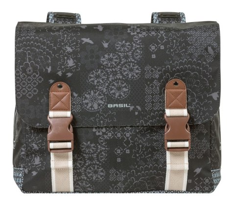 Sakwa miejska podwójna BASIL BOHEME DOUBLE PANNIER BAG 35L Universal Bridge System, wodoodporna charcoal (NEW) Sakwa miejska podwójna BASIL BOHEME DOUBLE PANNIER BAG 35L Universal Bridge System, wodoodporna charcoal (NEW)