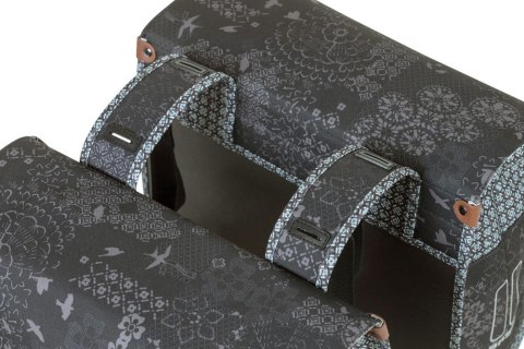 Sakwa miejska podwójna BASIL BOHEME DOUBLE PANNIER BAG 35L Universal Bridge System, wodoodporna charcoal (NEW) Sakwa miejska podwójna BASIL BOHEME DOUBLE PANNIER BAG 35L Universal Bridge System, wodoodporna charcoal (NEW)