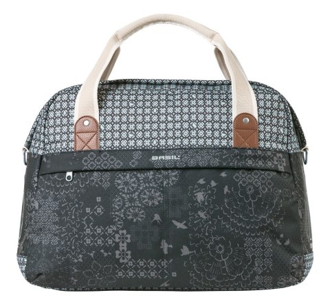 Sakwa miejska pojedyncza BASIL BOHEME CARRY ALL BAG 18L Hook On System, wodoodporna charcoal (NEW) Sakwa miejska pojedyncza BASIL BOHEME CARRY ALL BAG 18L Hook On System, wodoodporna charcoal (NEW)