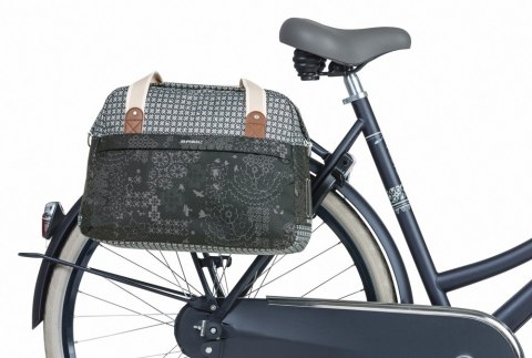 Sakwa miejska pojedyncza BASIL BOHEME CARRY ALL BAG 18L Hook On System, wodoodporna charcoal (NEW) Sakwa miejska pojedyncza BASIL BOHEME CARRY ALL BAG 18L Hook On System, wodoodporna charcoal (NEW)