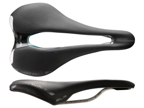 Siodło SELLE ITALIA SLR BOOST GRAVEL TI316 SUPERFLOW S (id match S3), 204g, Czarne (NEW)