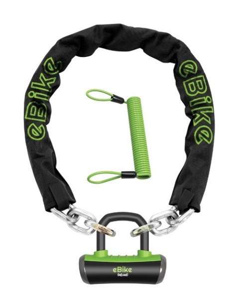 Zapięcie do e-bike ONGUARD Mastiff 8019E ŁAŃCUCH - 10mm*110cm - 5 x Klucze z kodem (NEW) Zapięcie do e-bike ONGUARD Mastiff 8019E ŁAŃCUCH - 10mm*110cm - 5 x Klucze z kodem (NEW)