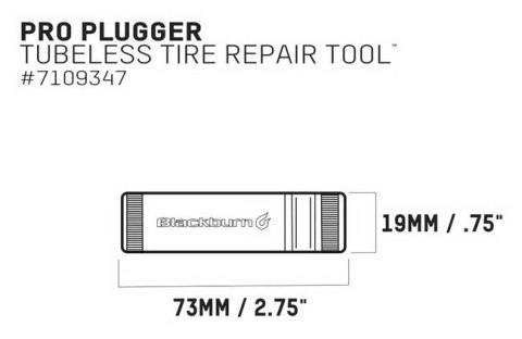 Zestaw naprawczy BLACKBURN PRO PLUGGER TOOL CNC do opon tubeless ready, czarny (NEW) Zestaw naprawczy BLACKBURN PRO PLUGGER TOOL CNC do opon tubeless ready, czarny (NEW)