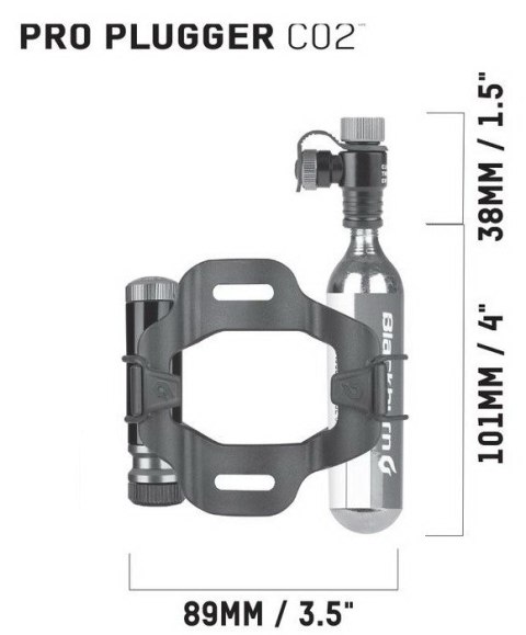 Zestaw naprawczy + pompka ręczna CO2 BLACKBURN PRO PLUGGER CO2 TIRE REPAIR KIT czarny (NEW) Zestaw naprawczy + pompka ręczna CO2 BLACKBURN PRO PLUGGER CO2 TIRE REPAIR KIT czarny (NEW)