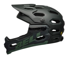 Kask full face BELL SUPER 3R MIPS matte green roz. S (52-56 cm) (NEW).