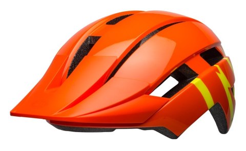Kask juniorski BELL SIDETRACK II orange yellow roz. Uniwersalny (50-57 cm) (NEW). Kask juniorski BELL SIDETRACK II orange yellow roz. Uniwersalny (50-57 cm) (NEW).