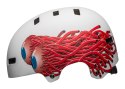 Kask juniorski BELL SPAN matte white eyes roz. XS (49-53 cm) (NEW).