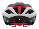 Kask szosowy GIRO AETHER SPHERICAL MIPS matte portaro gray white red roz. S (51-55 cm) (WYPRZEDAŻ -40%)
