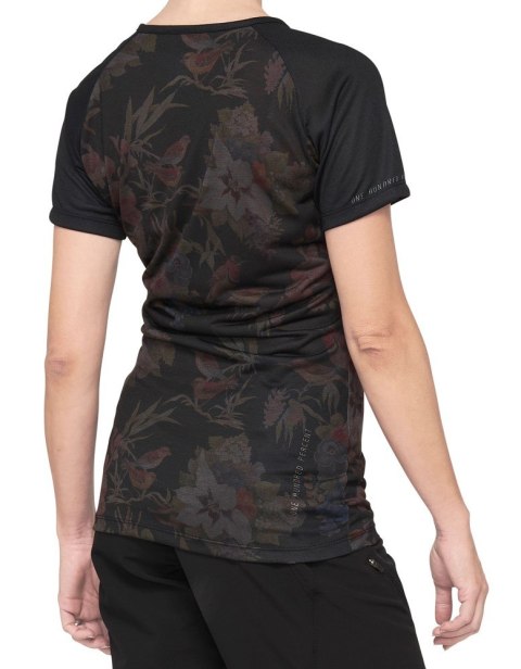 Koszulka damska 100% AIRMATIC Women's Jersey krótki rękaw black floral roz. L (WYPRZEDAŻ -50%) Koszulka damska 100% AIRMATIC Women's Jersey krótki rękaw black floral roz. L (WYPRZEDAŻ -50%)