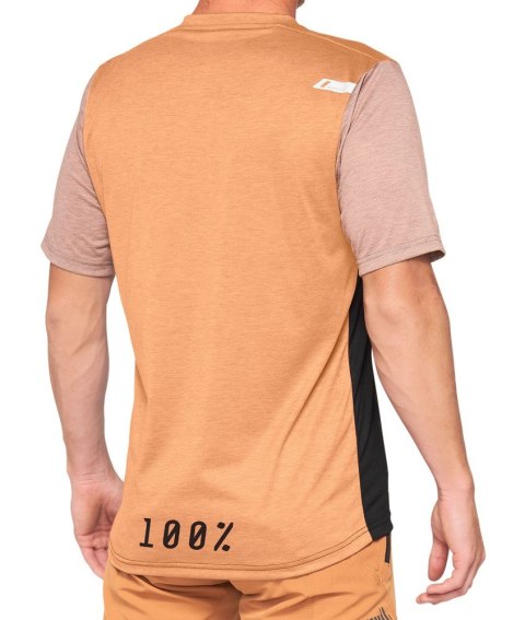 Koszulka męska 100% AIRMATIC Jersey krótki rękaw caramel black roz. M (WYPRZEDAŻ -50%) Koszulka męska 100% AIRMATIC Jersey krótki rękaw caramel black roz. M (WYPRZEDAŻ -50%)