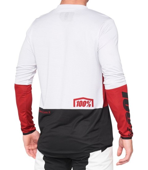 Koszulka męska 100% R-CORE X Jersey długi rękaw cherry black roz. L (WYPRZEDAŻ -50%) Koszulka męska 100% R-CORE X Jersey długi rękaw cherry black roz. L (WYPRZEDAŻ -50%)