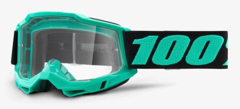 Gogle 100% ACCURI 2 TOKYO (Szyba Przezroczysta Anti-Fog, LT 88%-92%) (WYPRZEDAŻ -50%)