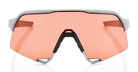 Okulary 100% S3 Soft Tact Stone Grey - HiPER Coral Lens (Szkła Koralowe LT 52% + Szkła Przeźroczyste LT 93%) (WYPRZEDAŻ -45%) Okulary 100% S3 Soft Tact Stone Grey - HiPER Coral Lens (Szkła Koralowe LT 52% + Szkła Przeźroczyste LT 93%) (WYPRZEDAŻ -45%)