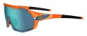 Okulary TIFOSI SLEDGE CLARION crystal orange (3 szkła Clarion Blue 13%, AC Red 39%, Clear 90% transmisji światła) (NEW)