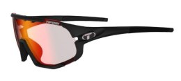 Okulary TIFOSI SLEDGE CLARION FOTOTEC matte black (1 szkło Clarion Red FOTOCHROM 64%-14% transmisji światła) (NEW)