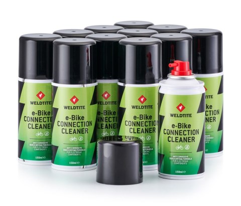 Płyn do mycia i ochrony elektryczynych komponentów w e-bike WELDTITE E-BIKE CONNECTION CLEANER SPRAY 150ml (NEW). Płyn do mycia i ochrony elektryczynych komponentów w e-bike WELDTITE E-BIKE CONNECTION CLEANER SPRAY 150ml (NEW).