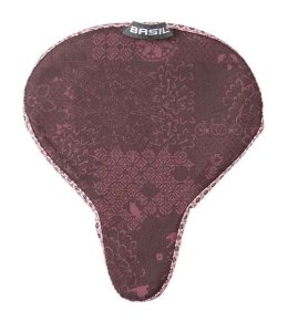 Pokrowiec na siodło BASIL BOHEME SADDLE COVER wododporny, fig red (DWZ)