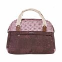 Sakwa miejska pojedyncza BASIL BOHEME CARRY ALL BAG 18L Hook On System, wodoodporna fig red (NEW)