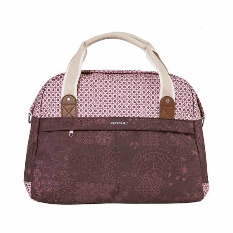 Sakwa miejska pojedyncza BASIL BOHEME CARRY ALL BAG 18L Hook On System, wodoodporna fig red (NEW) Sakwa miejska pojedyncza BASIL BOHEME CARRY ALL BAG 18L Hook On System, wodoodporna fig red (NEW)