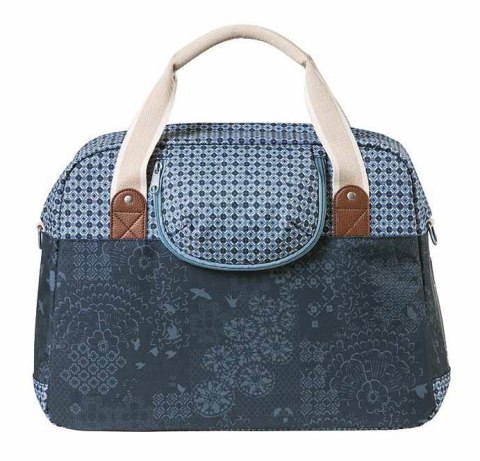 Sakwa miejska pojedyncza BASIL BOHEME CARRY ALL BAG 18L Hook On Systemi, wodoodporna indigo blue (NEW) Sakwa miejska pojedyncza BASIL BOHEME CARRY ALL BAG 18L Hook On Systemi, wodoodporna indigo blue (NEW)