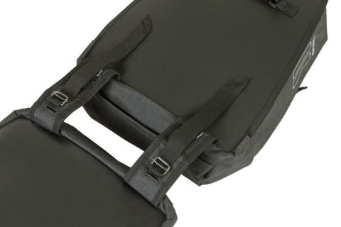 Sakwa podwójna BASIL DISCOVERY365D DOUBLE PANNIER BAG M 18L, Universal Bridge System, wodoodporna black melee (NEW) Sakwa podwójna BASIL DISCOVERY365D DOUBLE PANNIER BAG M 18L, Universal Bridge System, wodoodporna black melee (NEW)