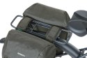 Sakwa podwójna BASIL DISCOVERY365D DOUBLE PANNIER BAG M 18L, Universal Bridge System, wodoodporna black melee (NEW)