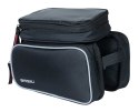 Torba na ramę BASIL SPORT DESIGN TOP TUBE FRAME BAG DOUBLE M 1.5L, wodoodporna czarna (NEW)