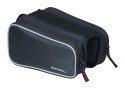 Torba na ramę BASIL SPORT DESIGN TOP TUBE FRAME BAG DOUBLE M 1.5L, wodoodporna czarna (NEW)