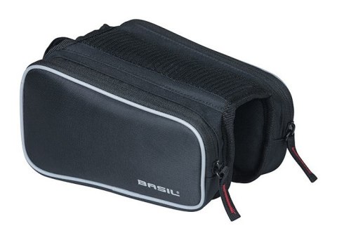 Torba na ramę BASIL SPORT DESIGN TOP TUBE FRAME BAG DOUBLE M 1.5L, wodoodporna czarna (NEW) Torba na ramę BASIL SPORT DESIGN TOP TUBE FRAME BAG DOUBLE M 1.5L, wodoodporna czarna (NEW)
