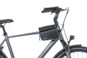 Torba na ramę BASIL SPORT DESIGN TOP TUBE FRAME BAG DOUBLE M 1.5L, wodoodporna czarna (NEW)