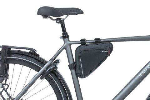 Torba trójkątna pod ramę BASIL SPORT DESIGN TRIANGLE FRAME BAG M 1.7L, wodoodporna czarna (NEW) Torba trójkątna pod ramę BASIL SPORT DESIGN TRIANGLE FRAME BAG M 1.7L, wodoodporna czarna (NEW)